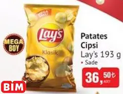 LAY'S PATATES CİPSİ LAY'S PATATES CİPSİ